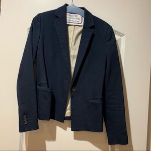 Zara navy blue blazer